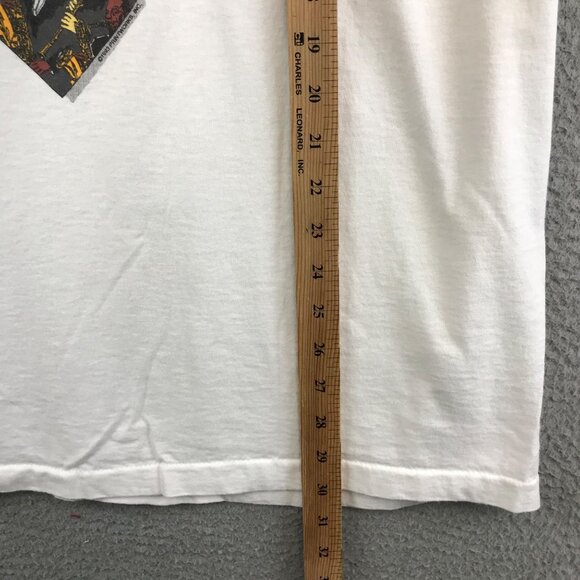 Vintage 90s Printworks Musical Tie Funny Humor Single Stitch Jazz Band Music XL - Picture 7 of 10